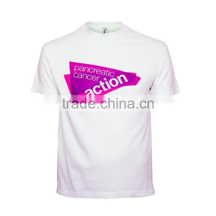 China popular wholesale 100 polyester sublimation t shirt