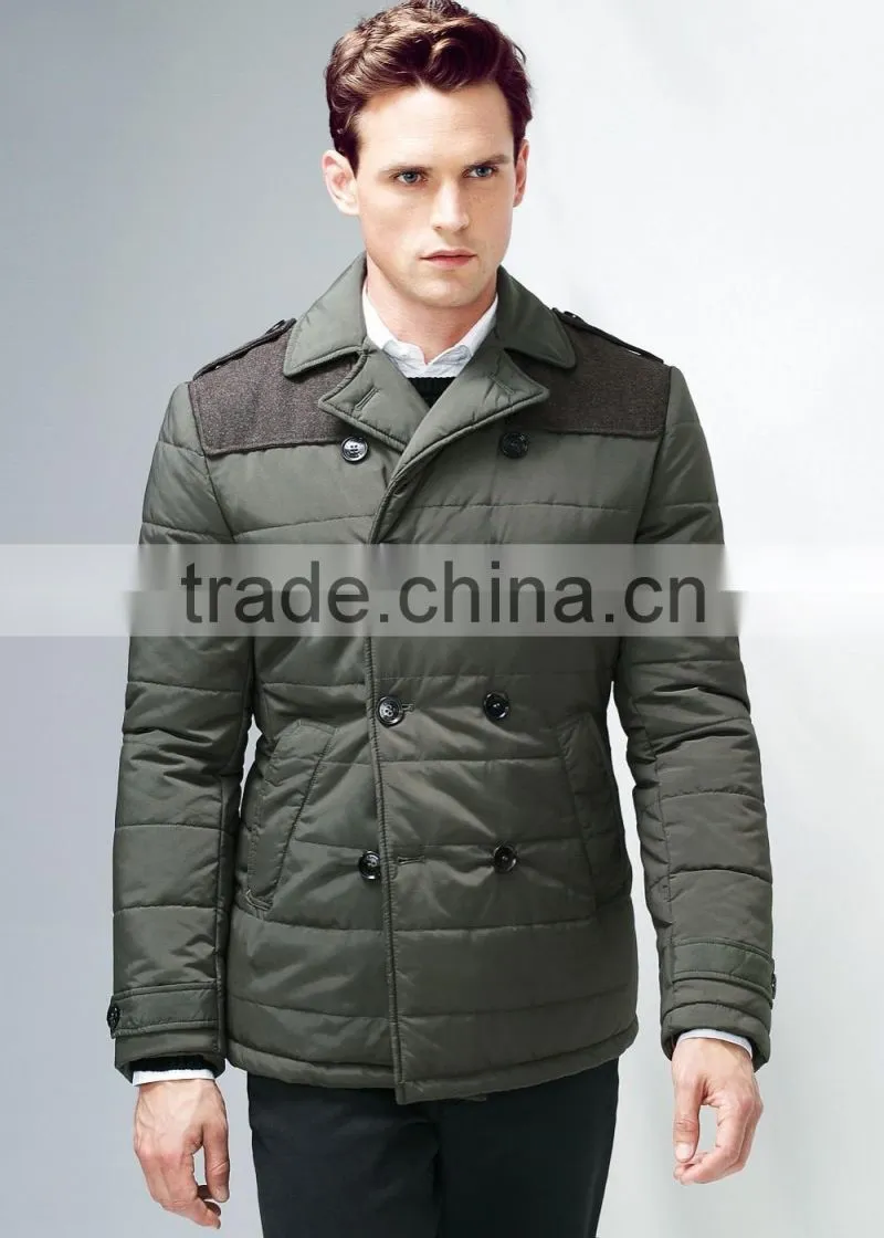latest fashion design autumn winter coat for men