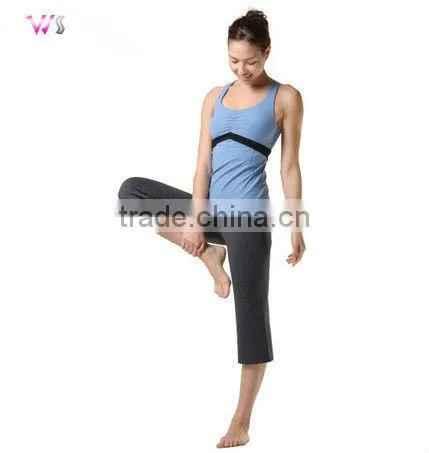 Breathable Polyester Spandex Yoga Wear Fitness Wear Fitness Tank Top