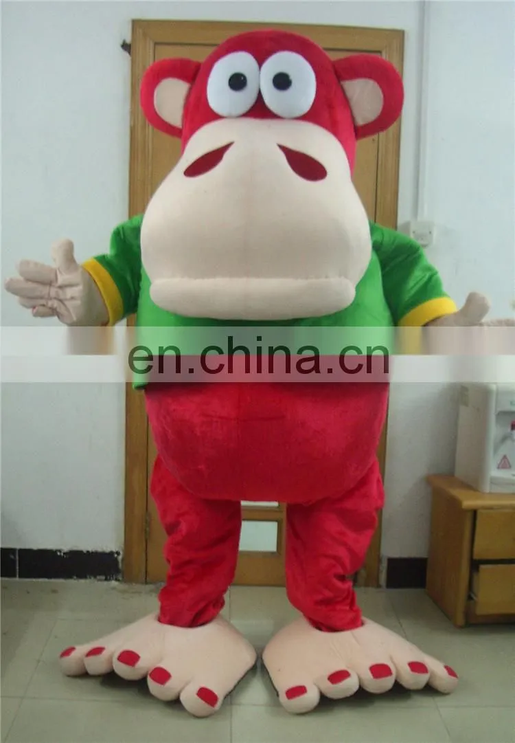 2016 What's up? Funny Professional cartoon character hippo costume