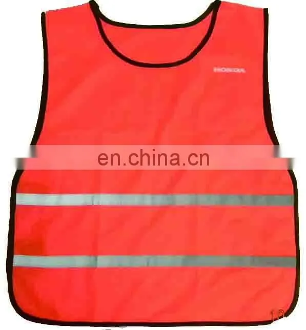 New attractive looking no printing foldable reflective safety vest/jacket