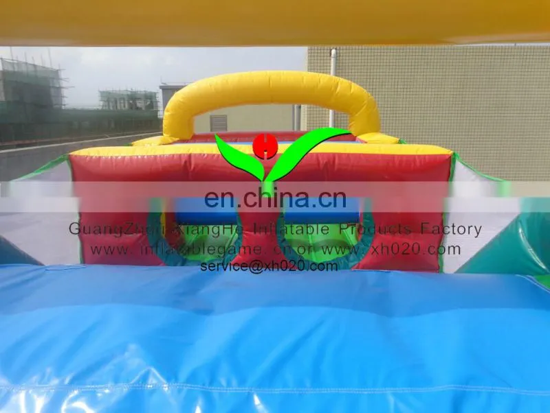 New arrived Sport game mini inflatable obstacle combo slide