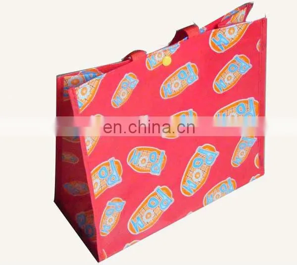 customized promotional eco-friendly pp nonwoven shopping tote bag