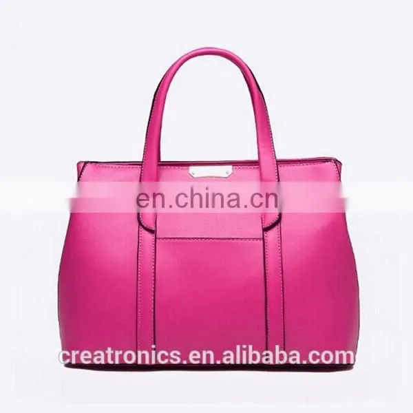 CR USA market expert recommend large-capacity portable long handle zipper purple colors new fashion bags ladies handbags