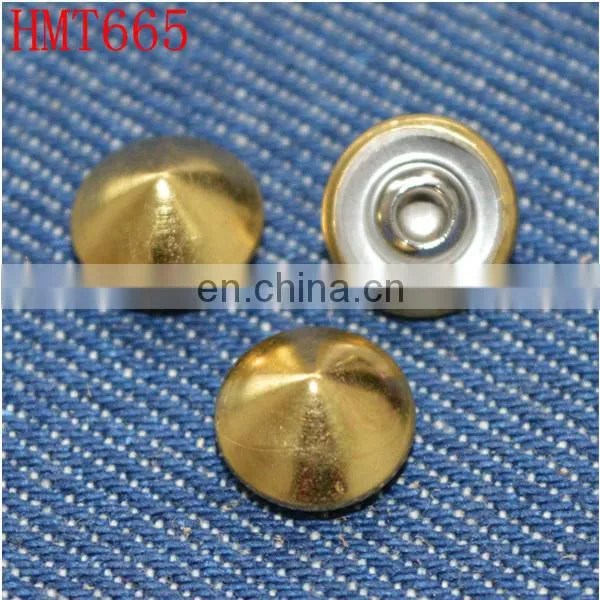 pyramid decoration metal jeans rivet