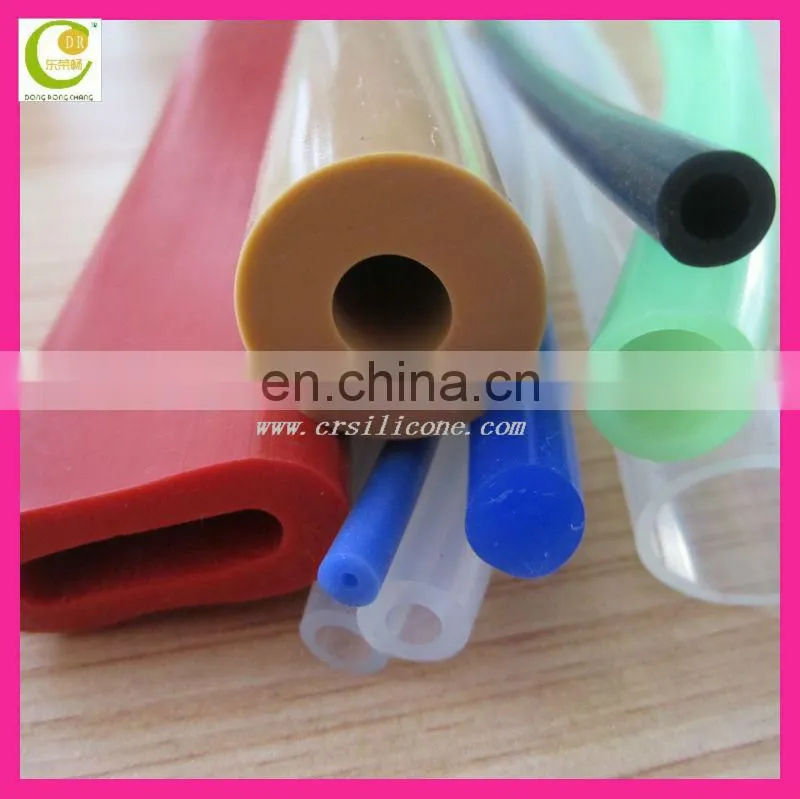 100% pure silicone rubber material silicone oil/fuel/air vacuum hose/line/pipe/tube by foot/feet