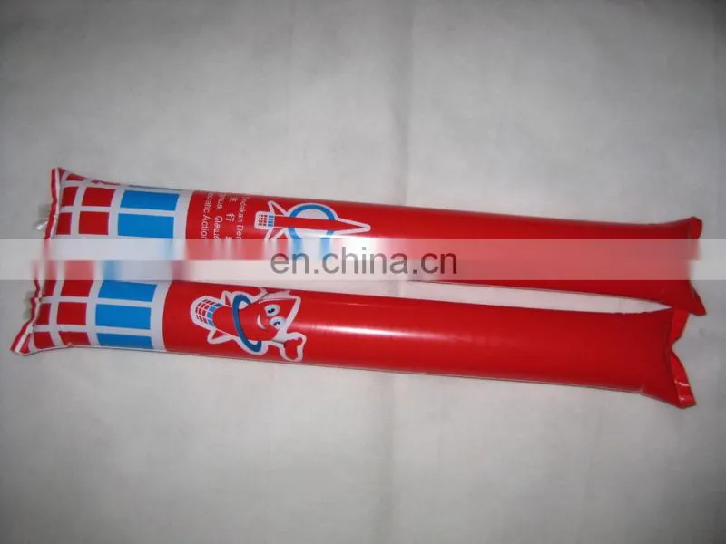 PE inflatable balloon cheering sticks