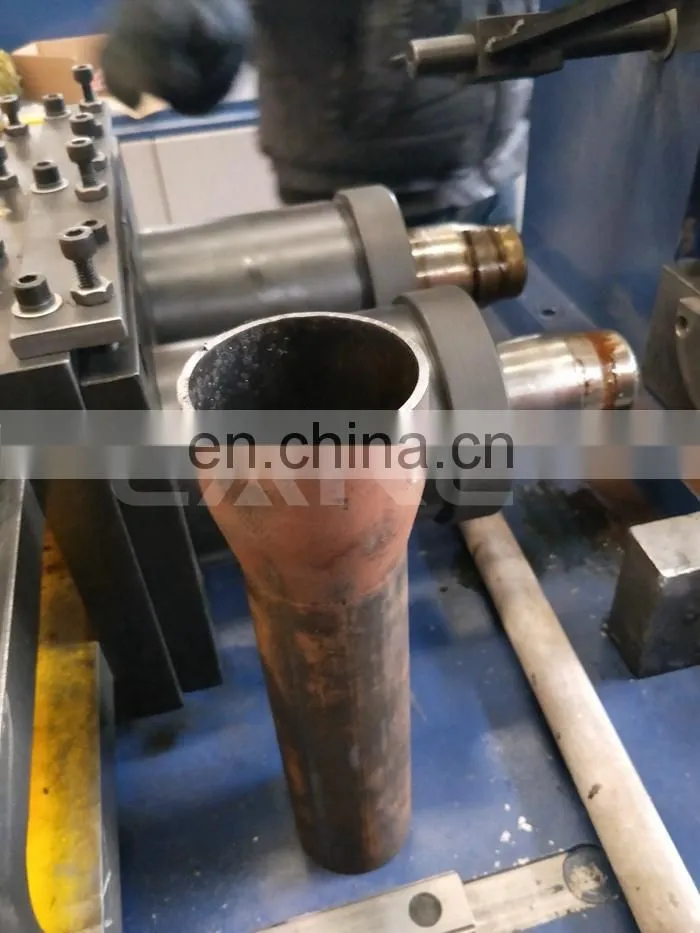 SG-80 Automatic hydraulic steel pipe end flanging machine, copper tube end expanding machine, hot sale hydraulic pipe expander