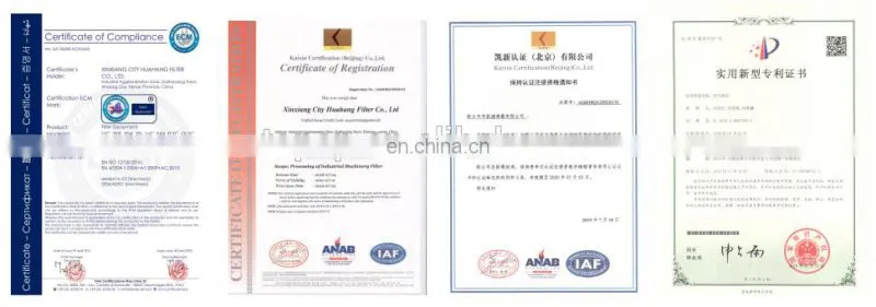 Replacement HFU640UY400H13 high flow throughput pp pleated water filter