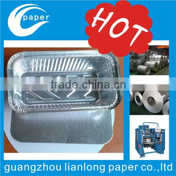 disposable aluminium tin foil for restaurant food packing meal box