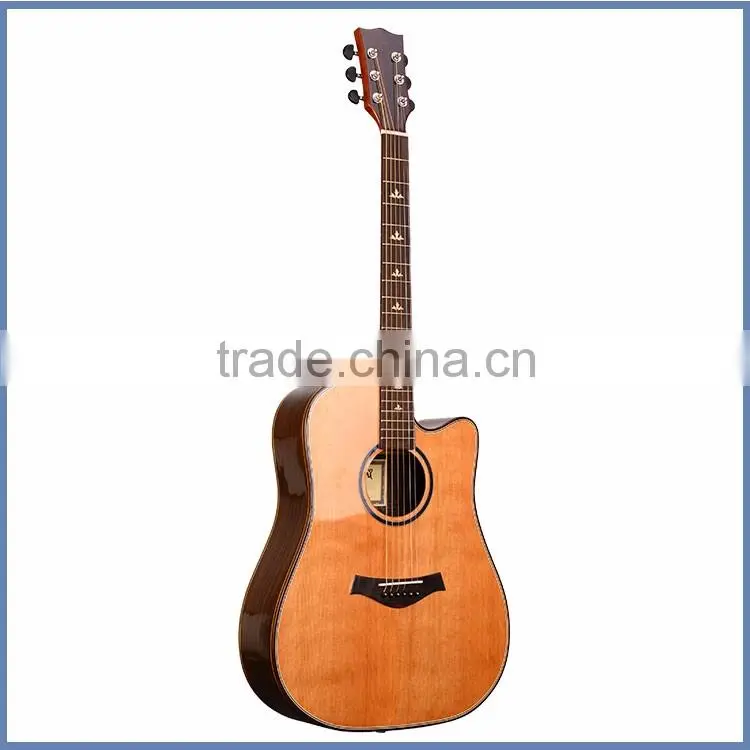 Elevated Neck Design high end grade handmade classic guitar