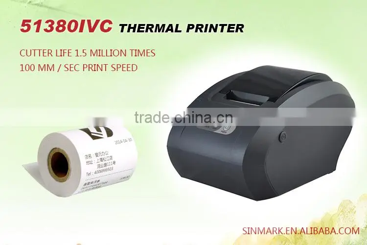 Sinmark 51380IVC 58mm POS Thermal Receipt Printers Printer POS Receipt Printer