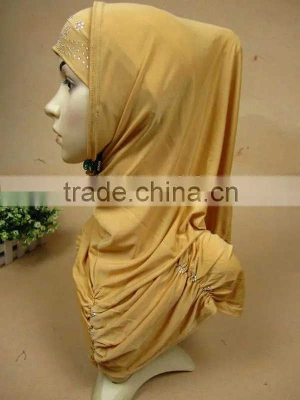 A516 fashion 2pcs set islamic scarf muslim hijab