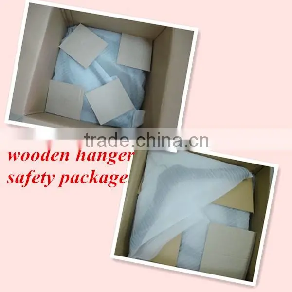 cute wooden clothes hanger for kids