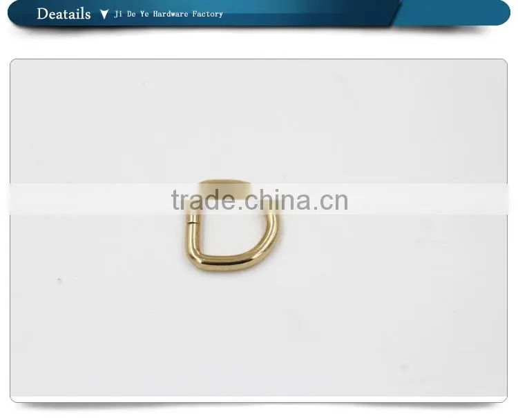 Wholesale factory price zinc d ring supplier