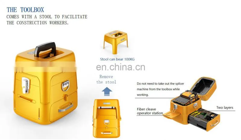 AI-9 High Precision Portable Optical Fiber Fusion Splicer
