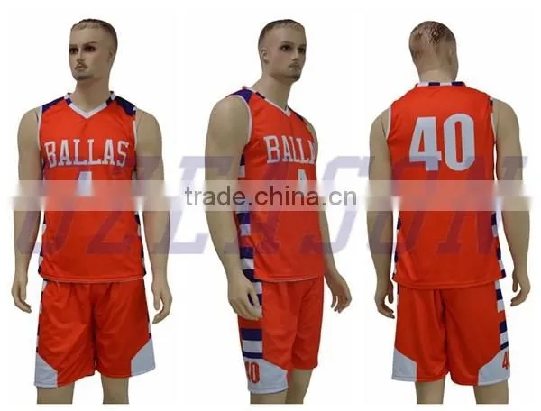 100% polyester mesh reversible dry fit basketball jerseys team uniforms