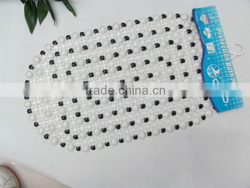 New design color changing washable pvc shower mat supplier
