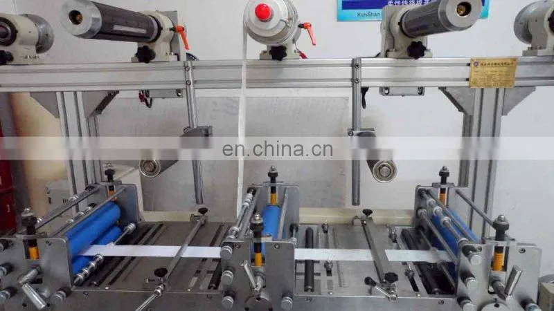 Multi layer roll to roll cold laminating machine