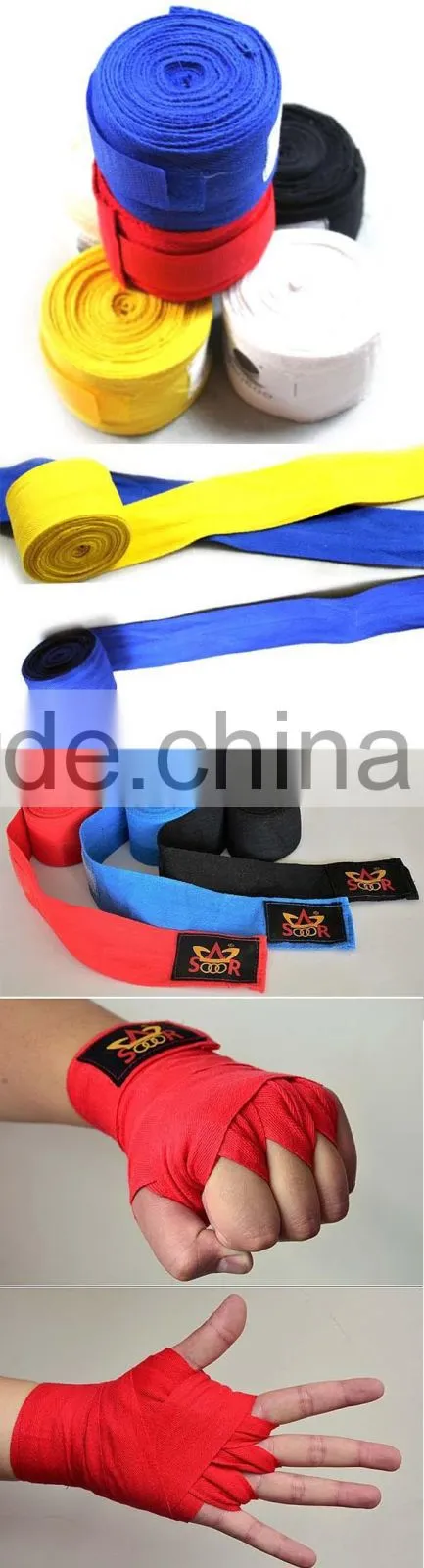 Factory direct Custom Boxing Hand Wraps