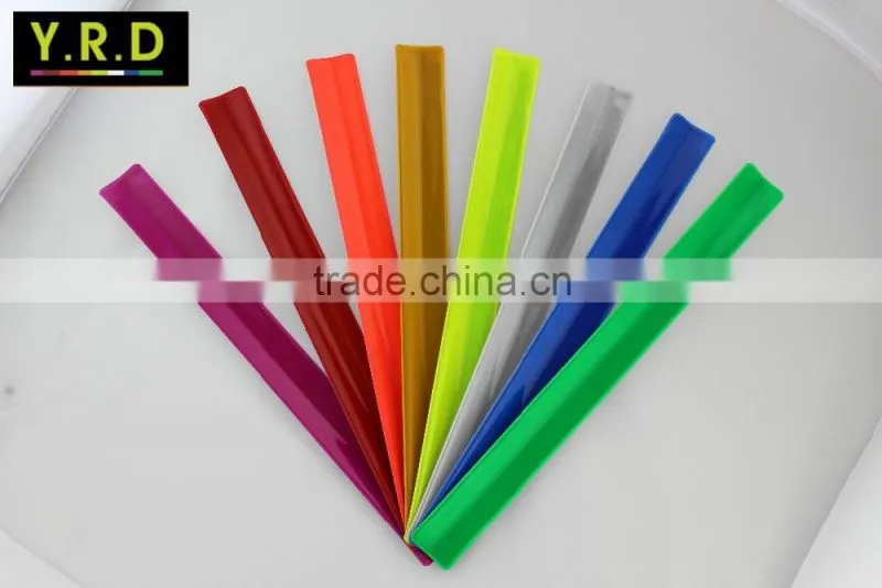 2015 Fashion promotional reflective bands with many color
