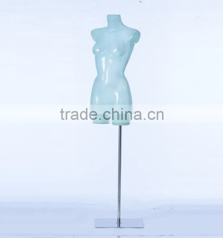 window display female torso mannequin