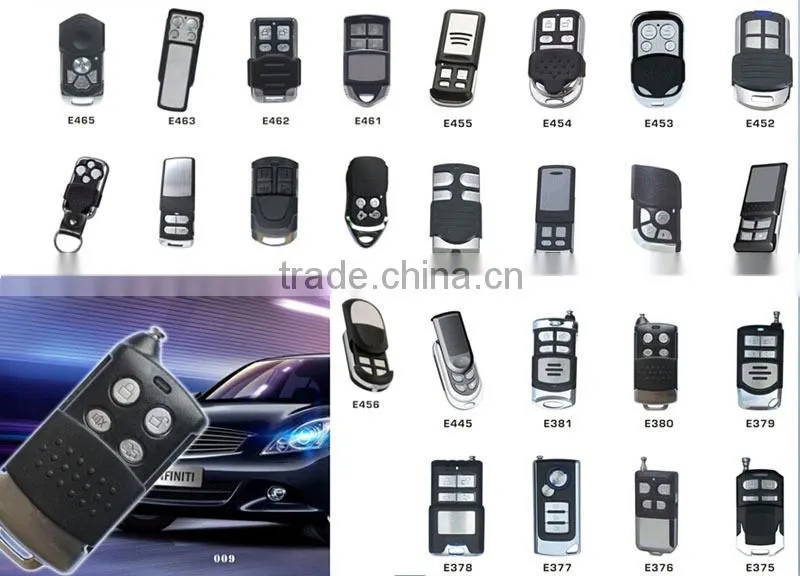Original remote case 2 buttons remote key blank with blue or red light