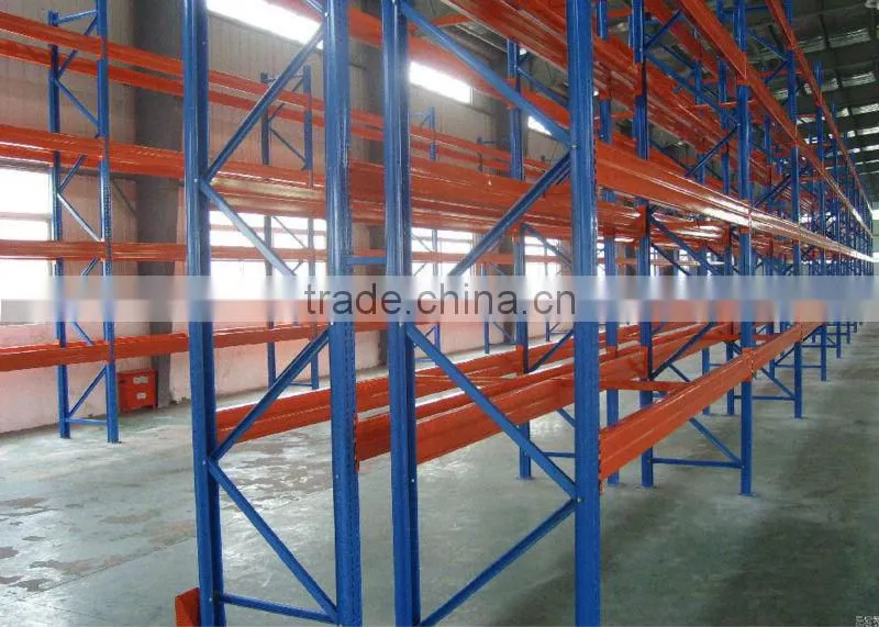 ISO material steel Q235 B hot sale heavy duty pallet rack