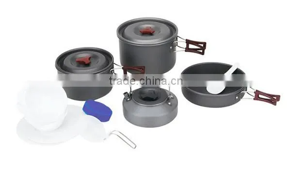 Outdoor portable cookware camping Aluminum alloy PY71006