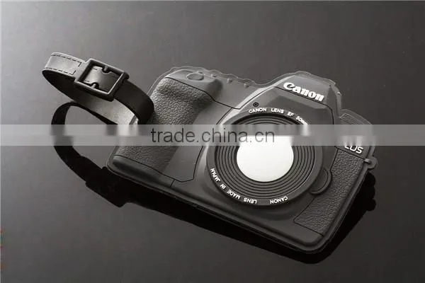 Promotion Wholesale shaped custom logo Cheap Bulk Soft PVC Luggage Tag