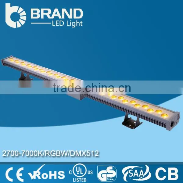 3 Years Warranty ip65 1000mm RGB LED Wall Washer 36w with RGB Controll