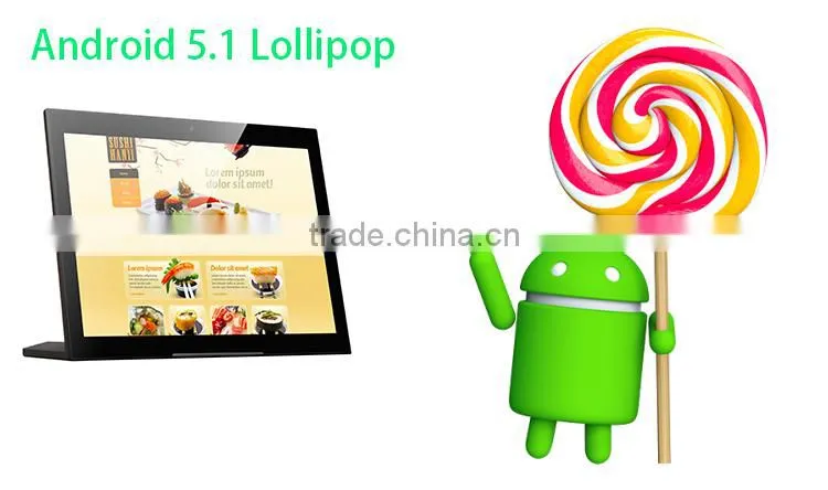 10.1" Android All-in-one desktop PC(Android5.1 Lollipop, Quad core, 1GB DDR3 8GB nand, IPS,line out, HDMIOUT, Bluetooth Master)