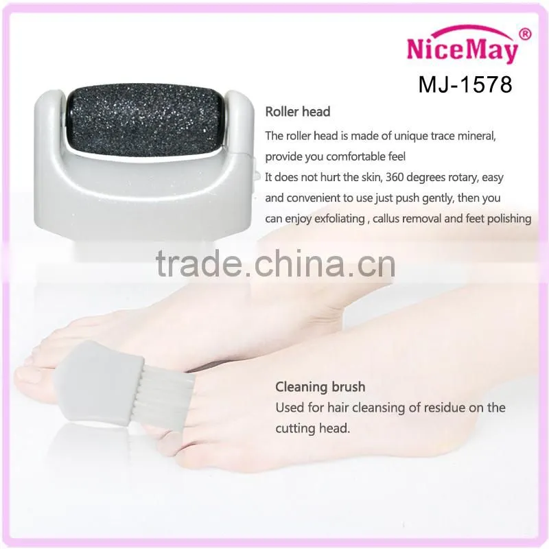 Battery operated 3 in 1 Hair and callus remover