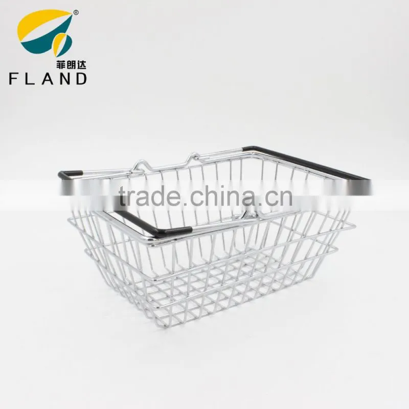 Yangjiang OEM high quality basket for children mini metal wire shopping basket