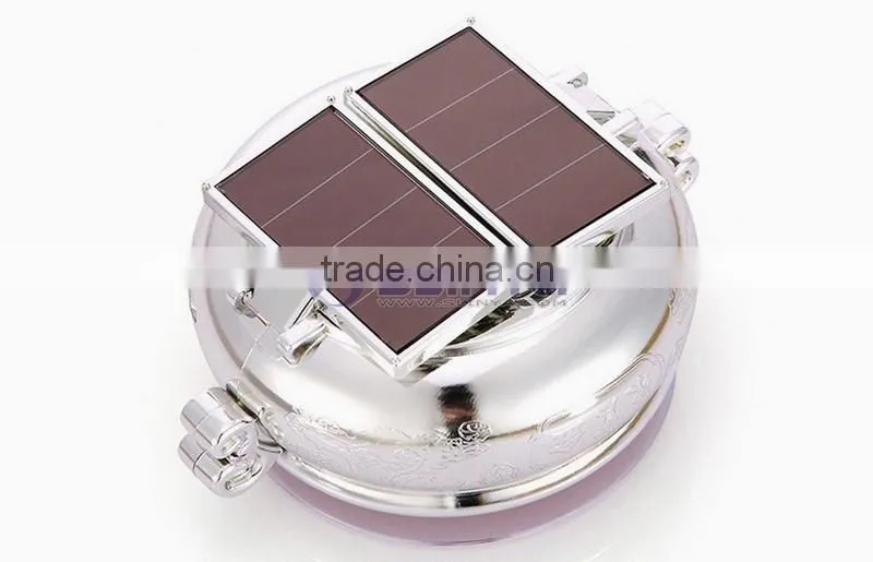 Exclusive Shop Auto Rotation 2 Solar Panel Product Sample Stand Mount showcase
