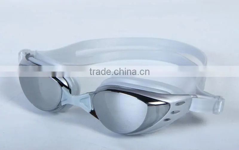 high quality optical swimming goggles with oiled frame