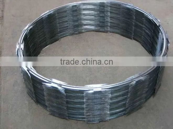 Sharp Galvanized Razor Barbed Wire