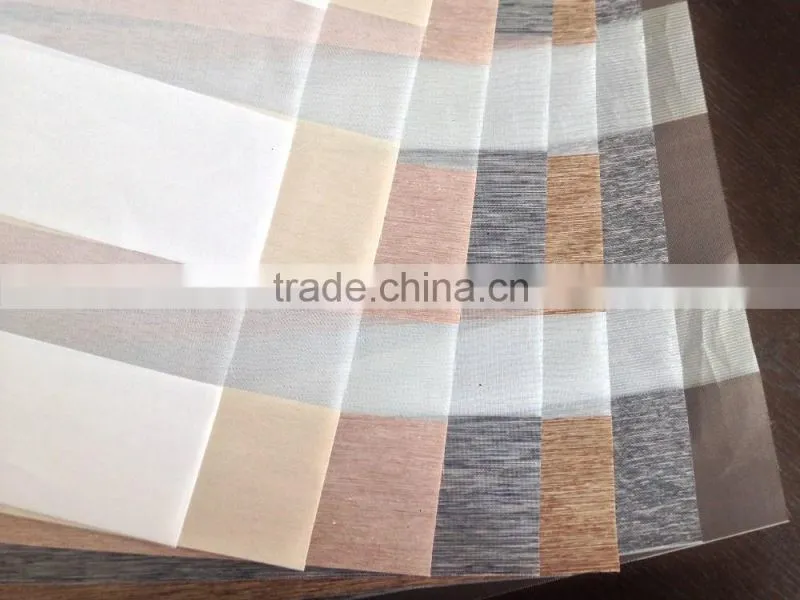 Competitive Price and High Quality Window Use Double Layer Roller blinds fabric