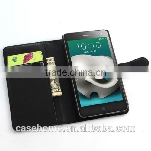 Wallet Leather Phone Flip Case Cover Holster for ZTE Blade L3