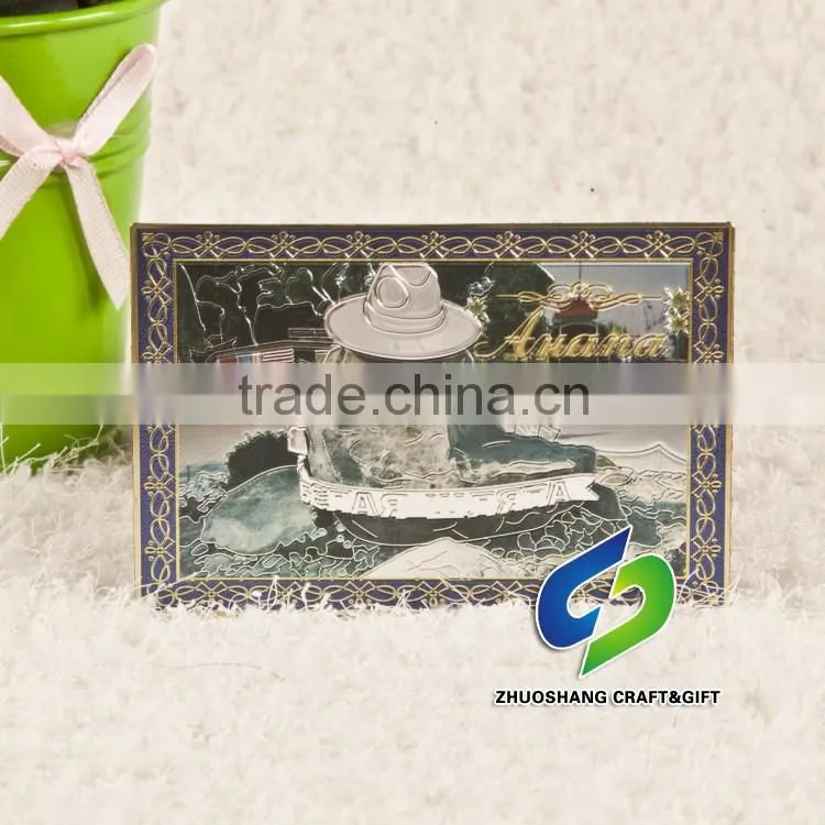 Novel Custom Metal Fridge Magnet /Alminum Foil Fridge Magnet /beautiful sports Fridge Magnet