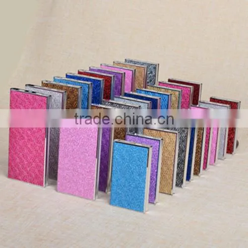 Fashion Promotion Glitter Dual USB Mobile Power Bank 8000 mAh