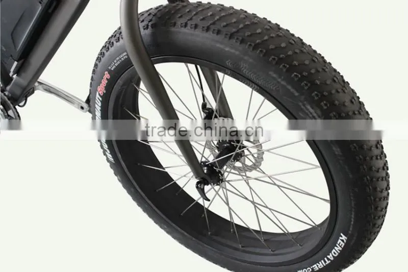 OEM manufacture 26 inch 500W electric fat tyre bike
