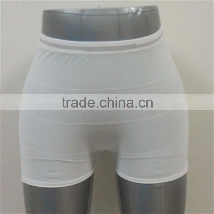 Wholesale Unisex Maternity or Incontinence Underwear Disposable Panties Brief ,made of seamless nylon