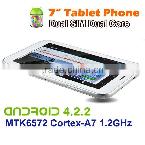 7" Tablet PC 2G/3G GSM/WCDMA Mobile Phone call 4GB nand flash/WIFI/GPS -I-031