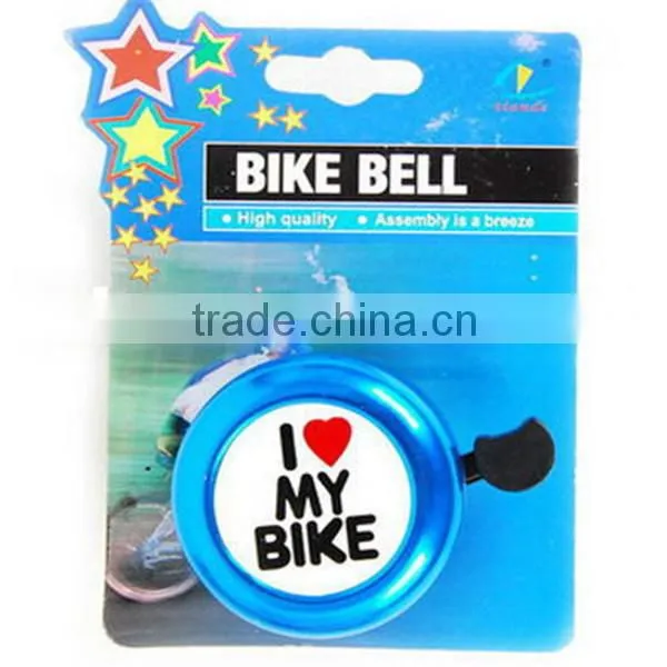 Durable service reasonable price bike bell with epoxy sticker