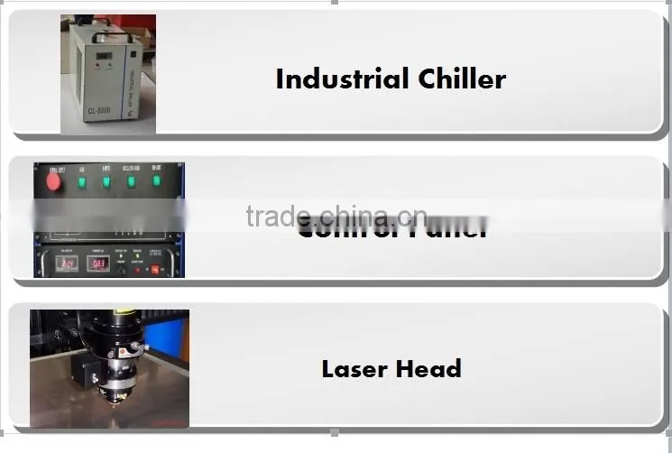 CO2 laser tube metal and nonmetal professional CNC laser cutting machine