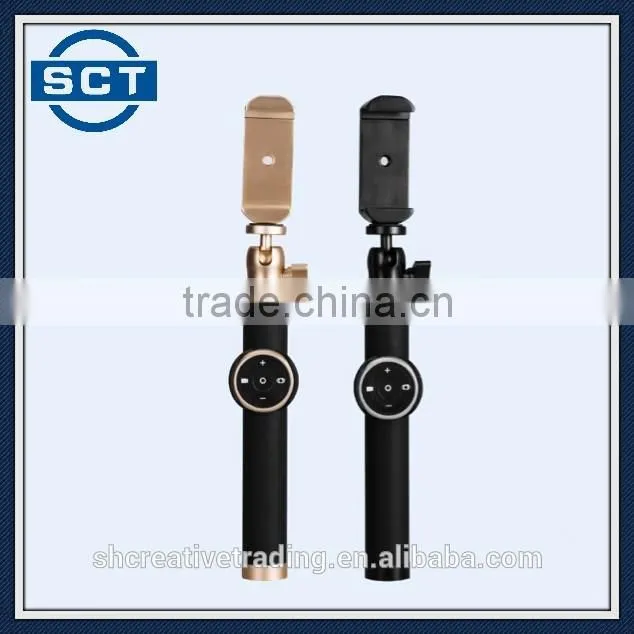 Aluminum Alloy Foldable Monopod Extendable Wireless Bluetooth 3.0 Selfie Stick Adjustable