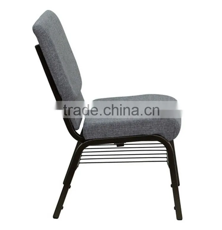 Factory Wholesale Stacking Cheap Metal Church Chair