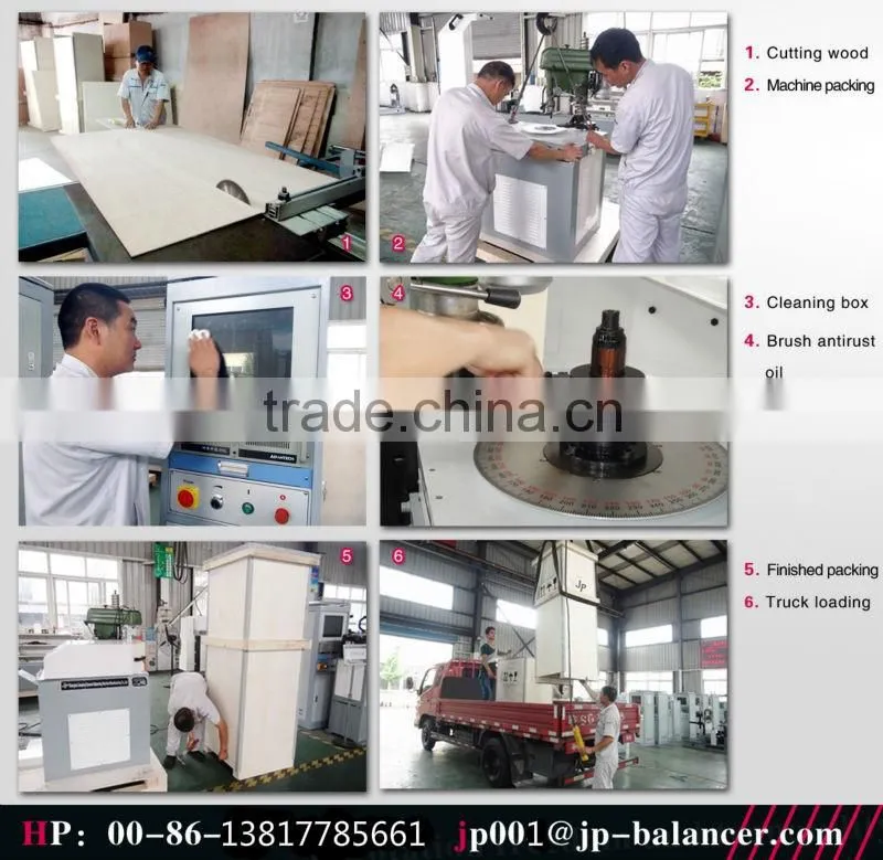 Balancing machine for Turbine