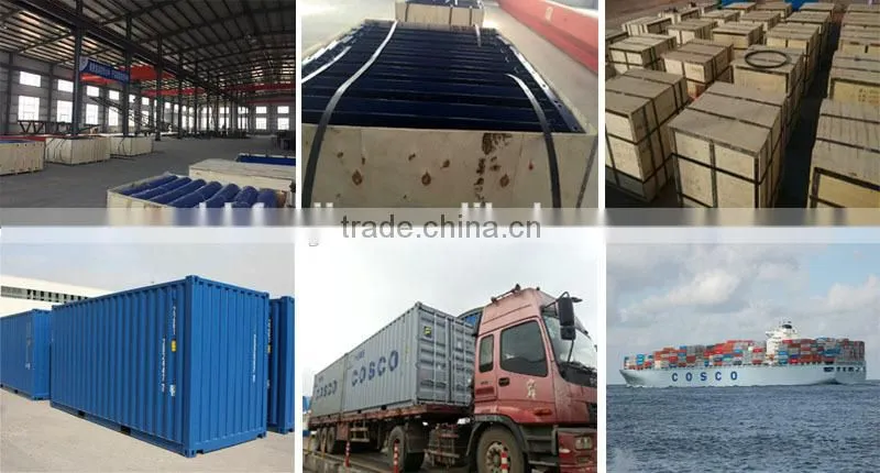 Three Roll Troughing Conveyor Idler Roller For Conveying Bulk Materials
